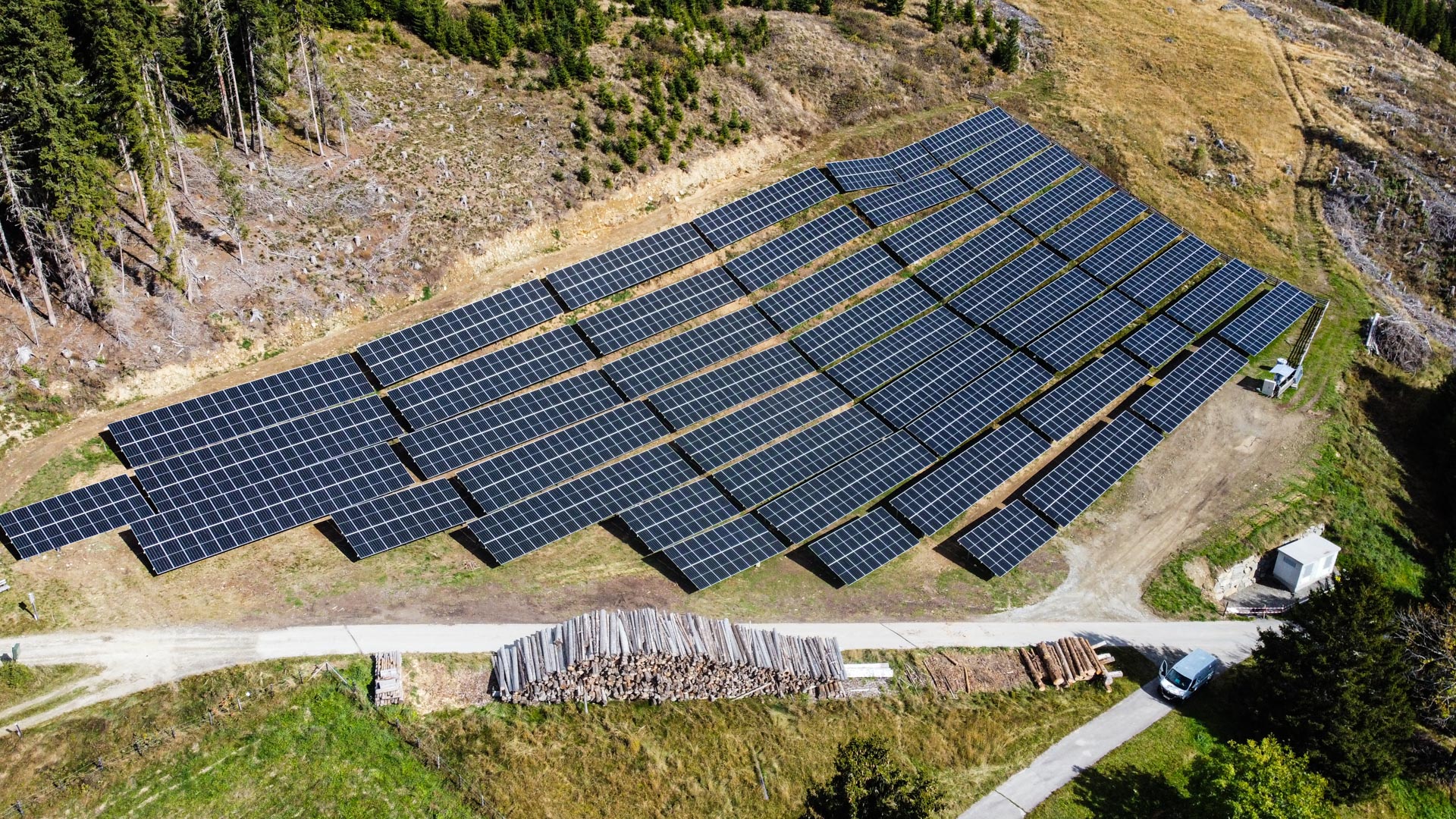 Photovoltaikanlage Pfiske I & II des E-Werk Hopfgarten in Defereggen