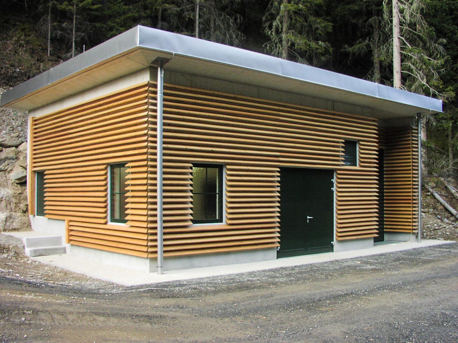 Das Krafthaus Gagenalmbach der Elektrowerkgenossenschaft Hopfgarten in Defereggen