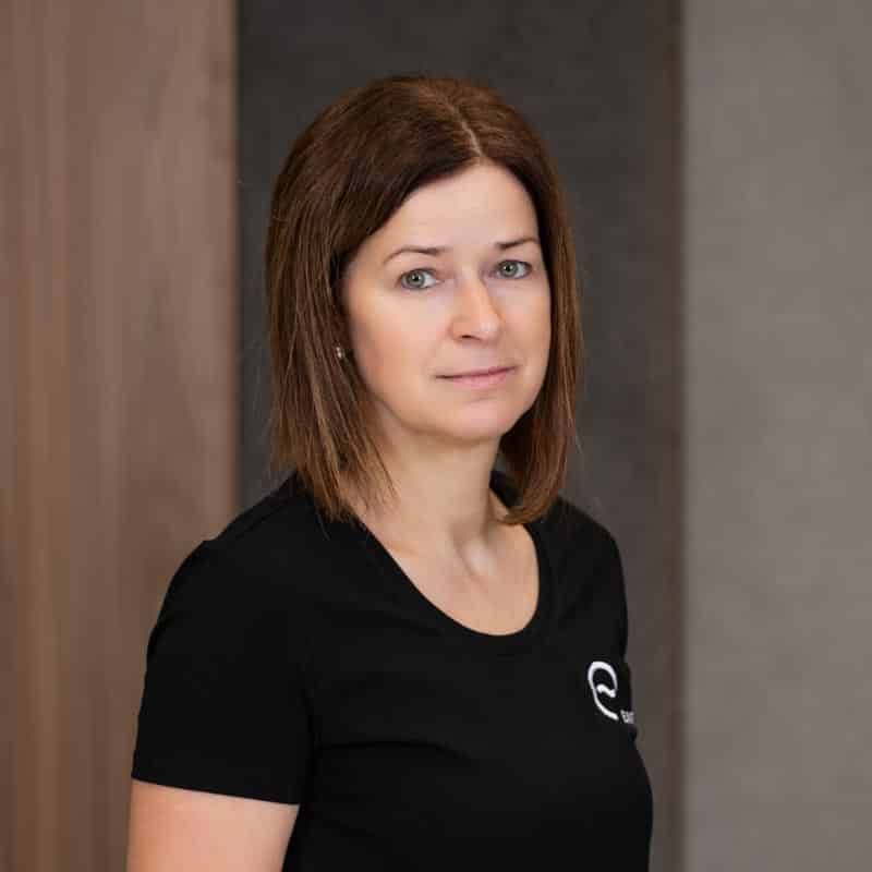Maria Steiner, Mitarbeiterin bei der Elektrowerkgenossenschaft Hopfgarten in Defereggen
