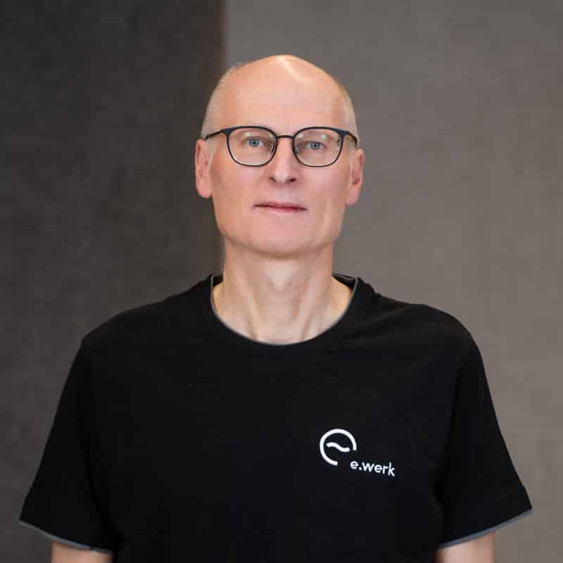 Florian Unterlercher, Mitarbeiter bei der Elektrowerkgenossenschaft Hopfgarten in Defereggen