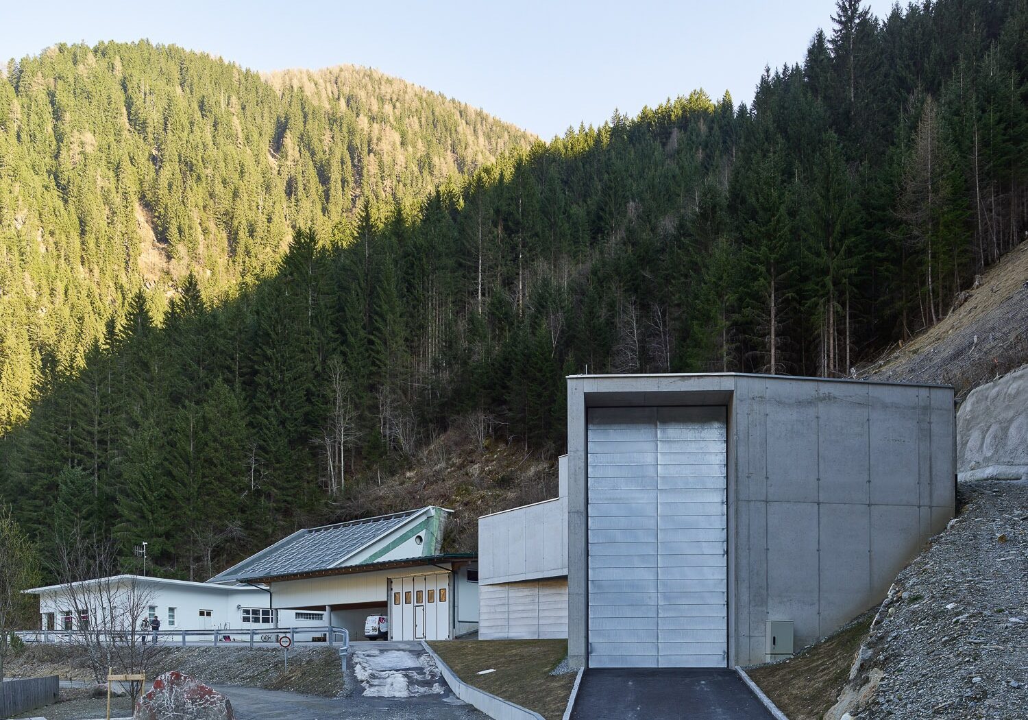 Krafthaus Zwenewaldbach vom E-Werk Hopfgarten in Defereggen